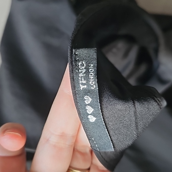 NWT TFNC London Aria Black Jumpsuit with Silver Rhinestone Accents - Picture 5 of 9